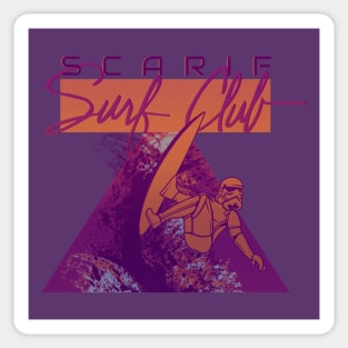 scarif surf club Sticker